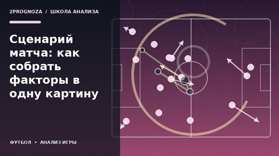 Тематическая иллюстрация: Сценарий матча: как собрать факторы в одну картину
