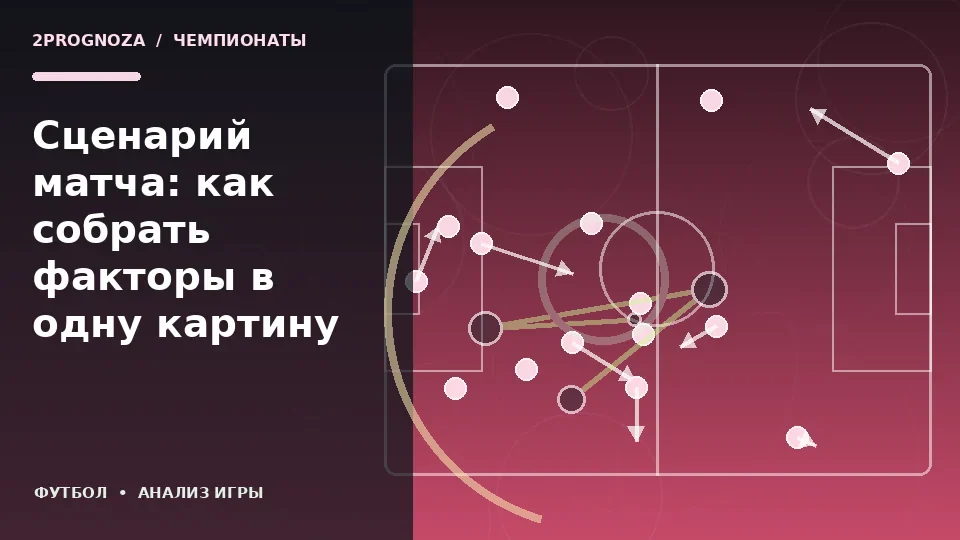 Тематическая иллюстрация: Сценарий матча: как собрать факторы в одну картину