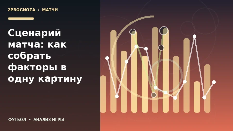 Тематическая иллюстрация: Сценарий матча: как собрать факторы в одну картину