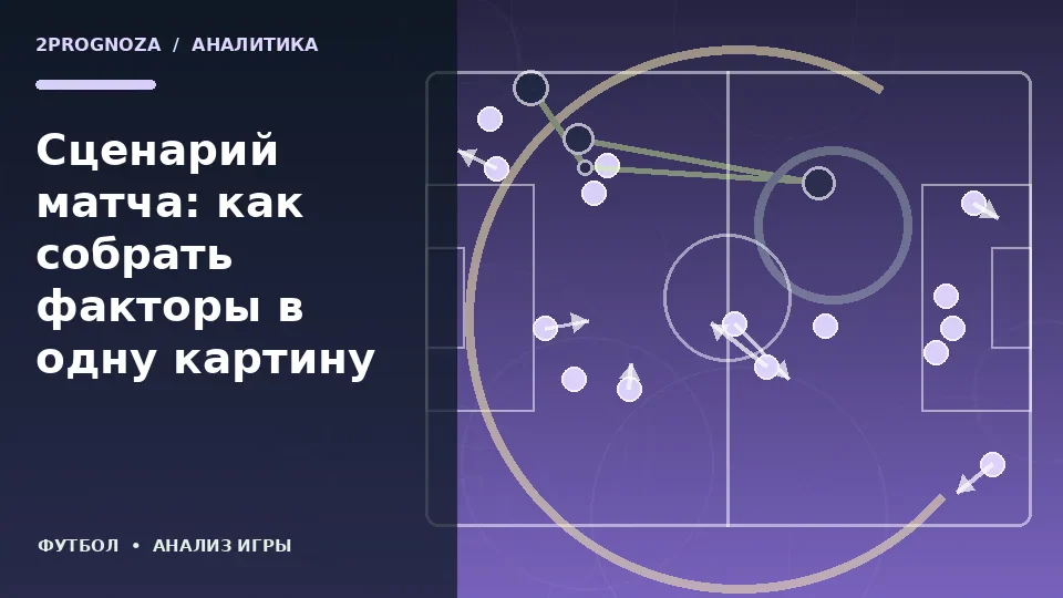 Тематическая иллюстрация: Сценарий матча: как собрать факторы в одну картину