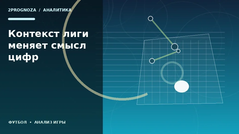 Тематическая иллюстрация: Контекст лиги меняет смысл цифр
